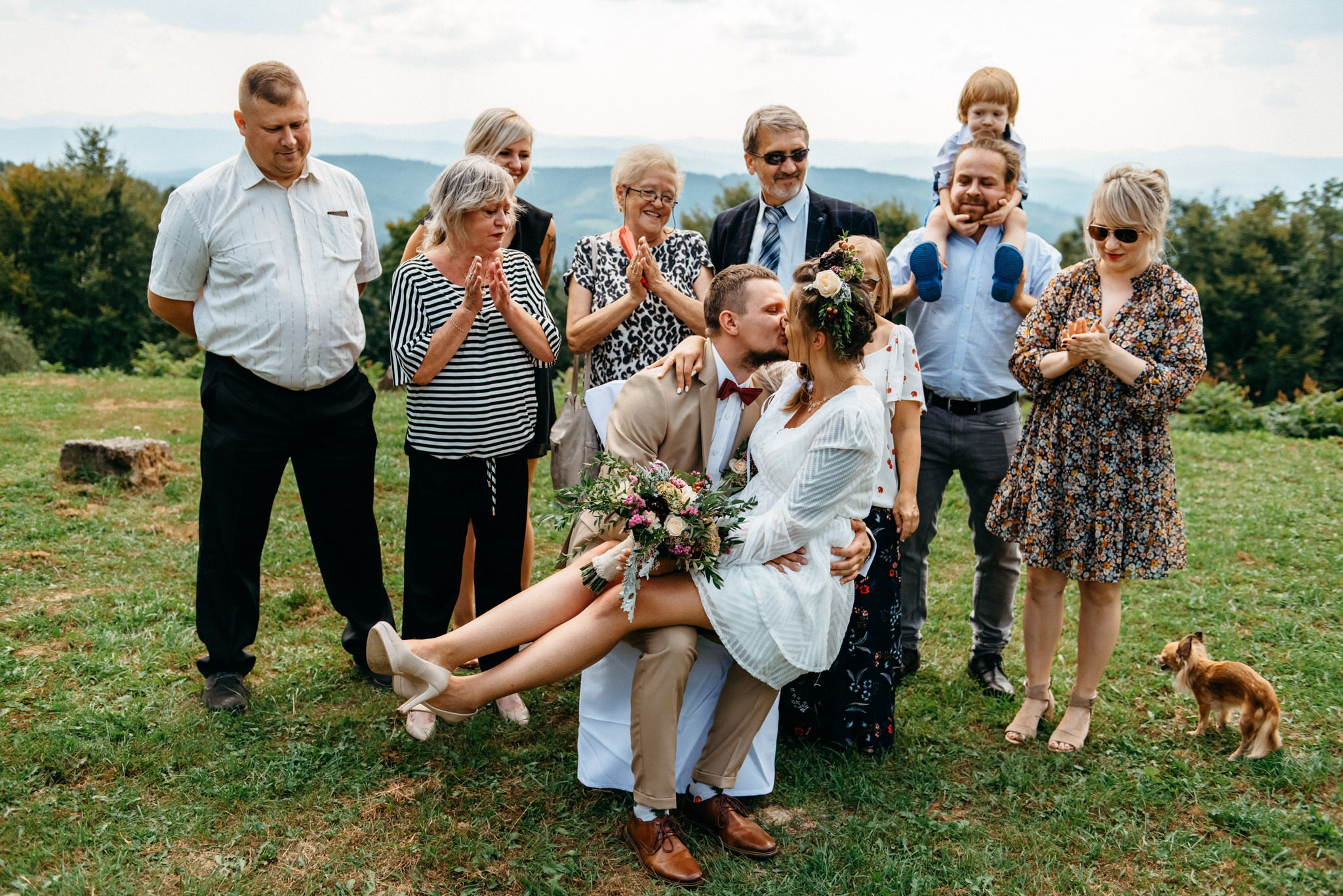 Plenerowy ślub w Bieszczadach | Karolina i Bartosz 40