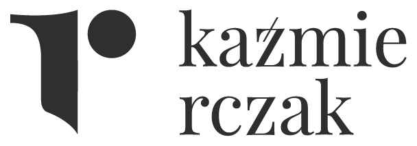 fotograf Rzeszów logo czarne napisy Radek Kaźmierczak
