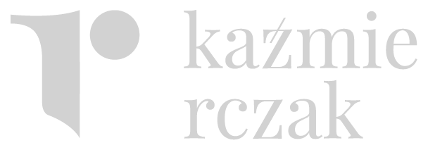 fotograf Rzeszów logo szare napisy Radek Kaźmierczak
