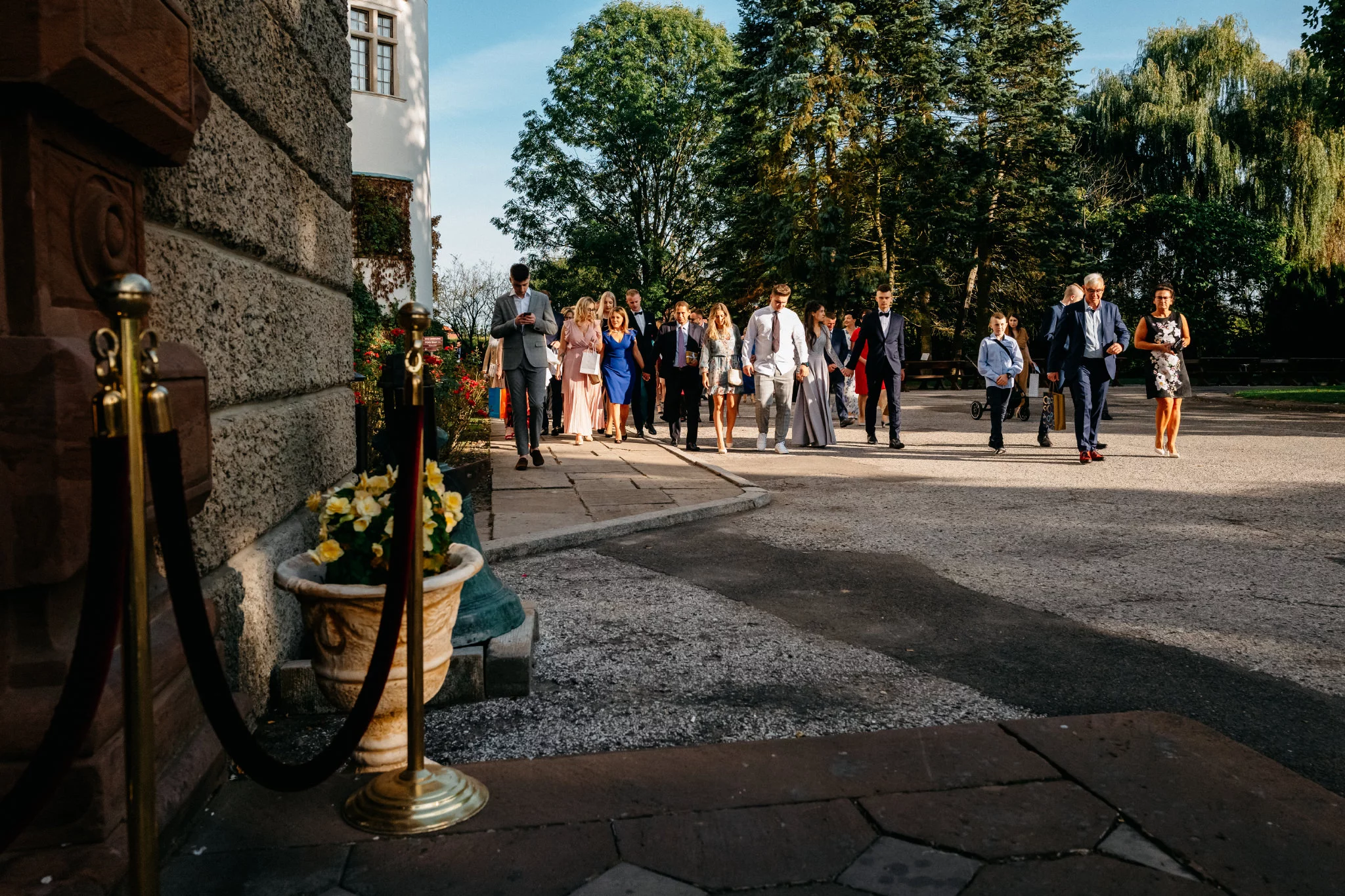 Wesele na Zamku w Baranowie Sandomierskim - Ślub w plenerze 99
